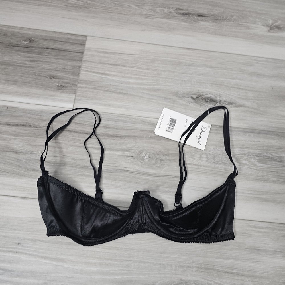 Nwt Dream Girl Quarter Cup Balcinette Sz 34
